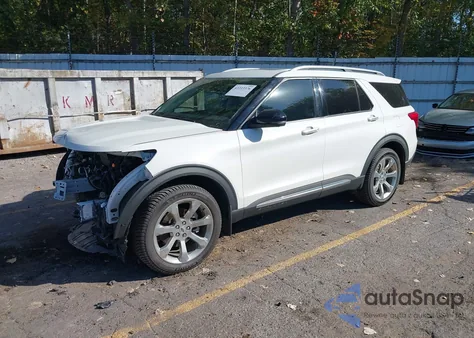 2020 Ford Explorer Platinum из США, поврежденный, VIN 1FM5K8HC3LGB34506